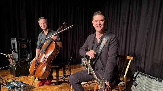 Jazz-Größen: Stephan Braun (links) und Arne Jansen eröffneten die diesjährigen Mühlhausener Musiktage.