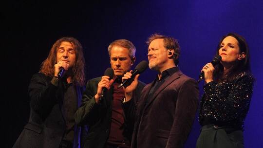 Das A-cappella-Comedy-Quartett begeisterte mit pointiertem Humor und stimmlicher Brillanz.