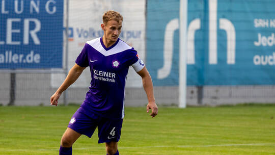 Siegtorschütze in Backnang: Nöttingens Stefan Zimmermann.