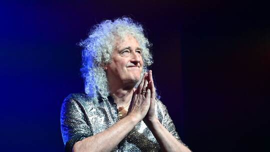 Queen Gitarrist Brian May bei Musical "We will rock you"
