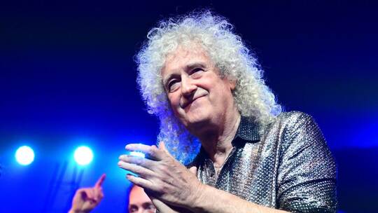 Queen Gitarrist Brian May bei Musical "We will rock you"