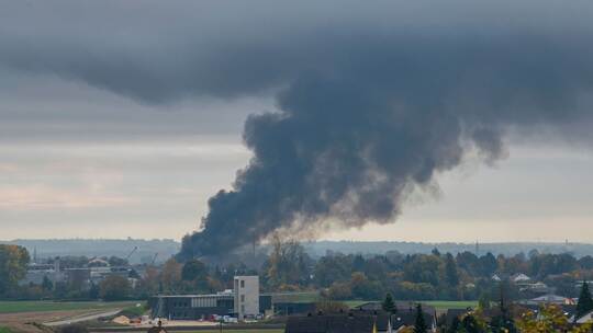 Sortieranlage in Brand