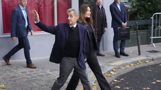 Haftantritt von Frankreichs Ex-Präsident Sarkozy Haftantritt von Frankreichs Ex-Präsident Sarkozy