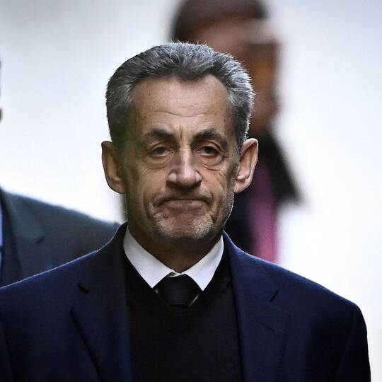 Haftantritt von Frankreichs Ex-Präsident Sarkozy