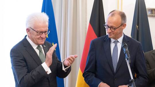 Bundeskanzler Merz - Antrittsbesuch in Baden-Württemberg