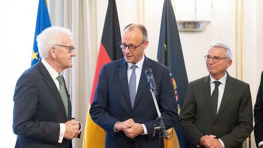 Bundeskanzler Merz - Antrittsbesuch in Baden-Württemberg