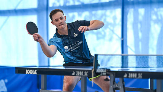 Timo Gass holte mit der TTG Kleinsteinbach/Singen den ersten Saisonsieg in der Tischtennis-Oberliga. Peter Hennrich