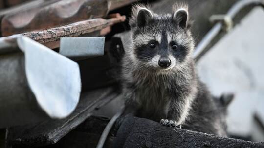 Waschbär Waschbär