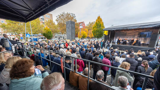 Einweihung Mahnmal Platz 22 Oktober 1940