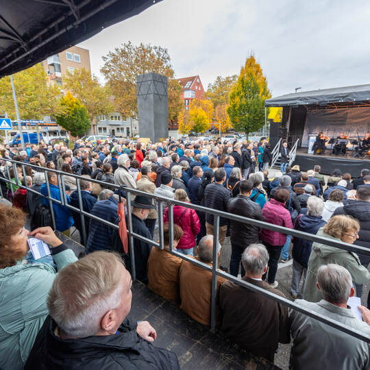 Einweihung Mahnmal Platz 22 Oktober 1940