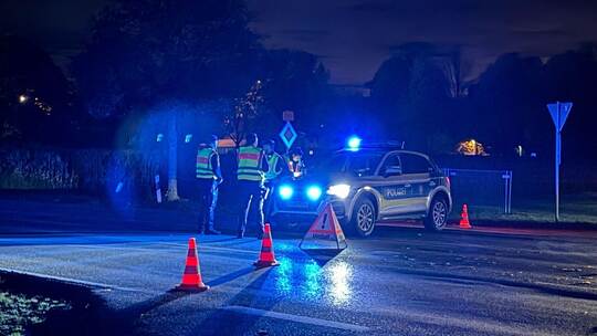 Polizeieinsatz in Erding Polizeieinsatz in Erding
