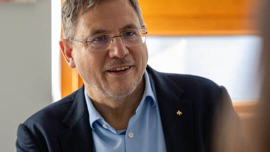 Bleibt optimistisch: Seriengründer Carsten Kraus im PZ-Gespräch. Röhr