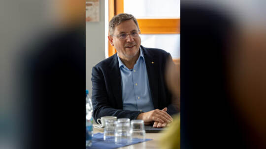 Carsten Kraus im Gespräch mit der PZ-Redaktion.