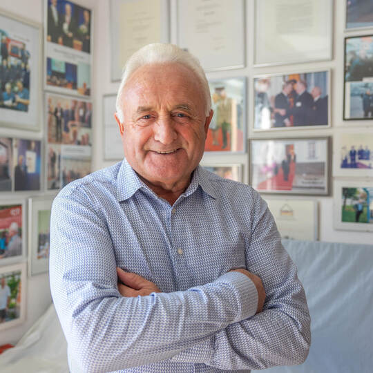 Waldemar Meser 75 Jahre