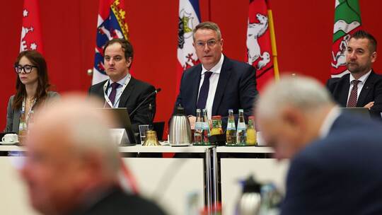 Abschluss der Ministerpräsidentenkonferenz Abschluss der Ministerpräsidentenkonferenz