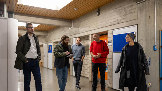 Rundgang Gymnasium Neuenbürg Baumaßnahmen