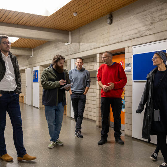 Rundgang Gymnasium Neuenbürg Baumaßnahmen