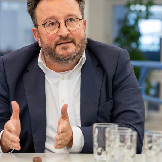 Redaktionsgespräch Bürgerentscheid Windkraft Birkenfeld