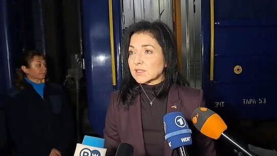 Wirtschaftsministerin Reiche in der Ukraine