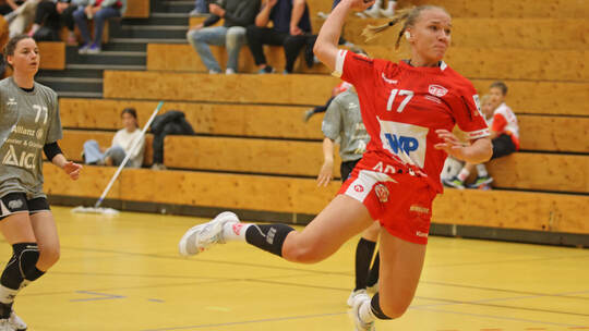 Die Pforzheimerin Jennifer Ippich traf gegen Birkenau vier Mal ins gegnerische Tor – vor allem zu Beginn des Spiels war sie hell