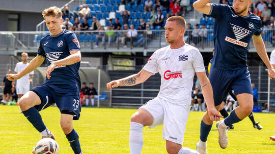 CfR-Verteidiger Niklas Koroll traf gegen Göppingen zum 1:0. Hennrich