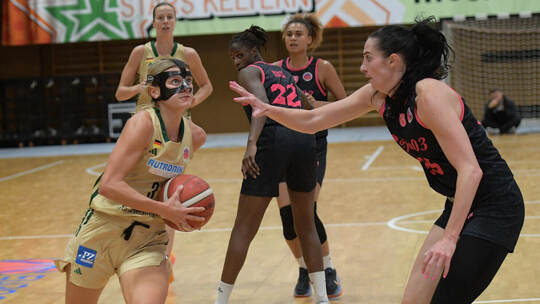 Mit 17 Punkten war Alexandra Wilke beste Werferin der Sterne. Ripberger