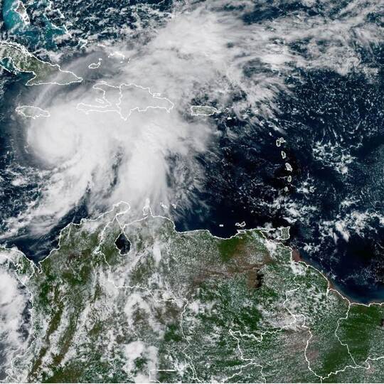 Hurrikan «Melissa» zieht auf Jamaika zu