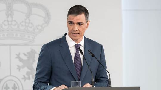 Spaniens Ministerpräsident Pedro Sánchez Spaniens Ministerpräsident Pedro Sánchez