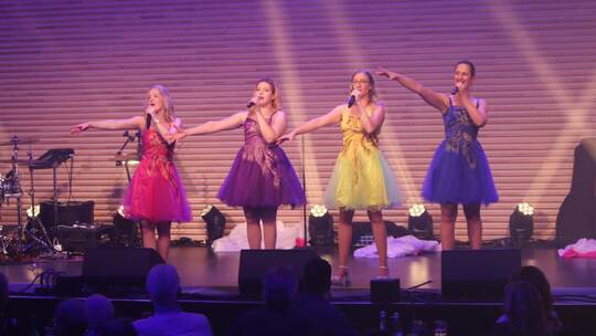 Mit einem ABBA-Medley überzeugt die Formation Stimmalarm bei der Benefizveranstaltung des Pfinztaler Vereins Herzenssache in Rem