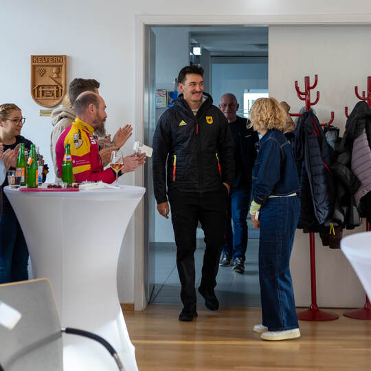 Keltern Empfang Moritz Augenstein