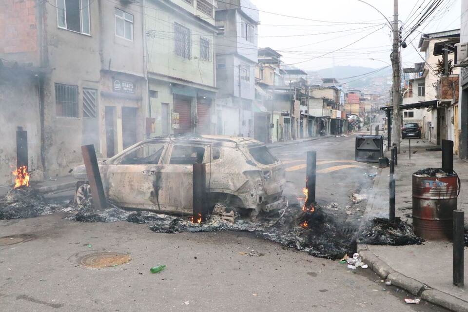 Polizeieinsatz in Favelas in Rio de Janeiro Polizeieinsatz in Favelas in Rio de Janeiro