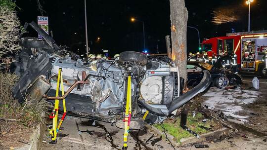 Schwerer Verkehrsunfall in Ludwigsburg - Zwei Tote Schwerer Verkehrsunfall in Ludwigsburg - Zwei Tote