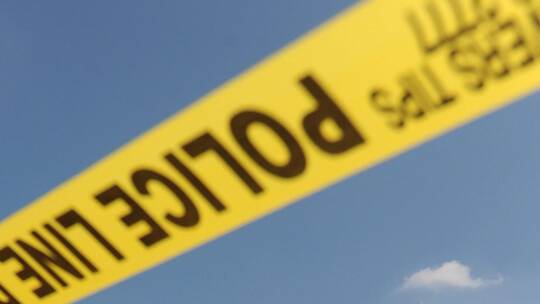 Polizeiabsperrung Polizeiabsperrung