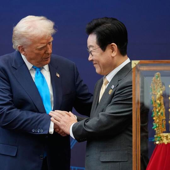 US-Präsident Trump in Südkorea