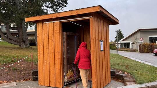 Rund um die Uhr zur Verfügung. Der Regiomat in Dobel.