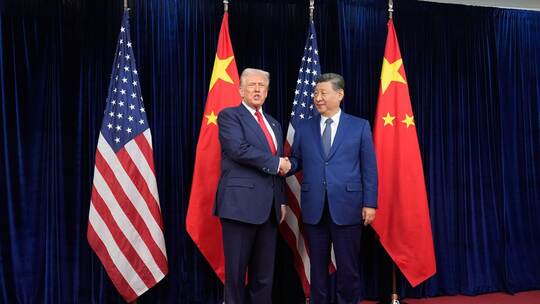 Treffen Xi und Trump in Busan