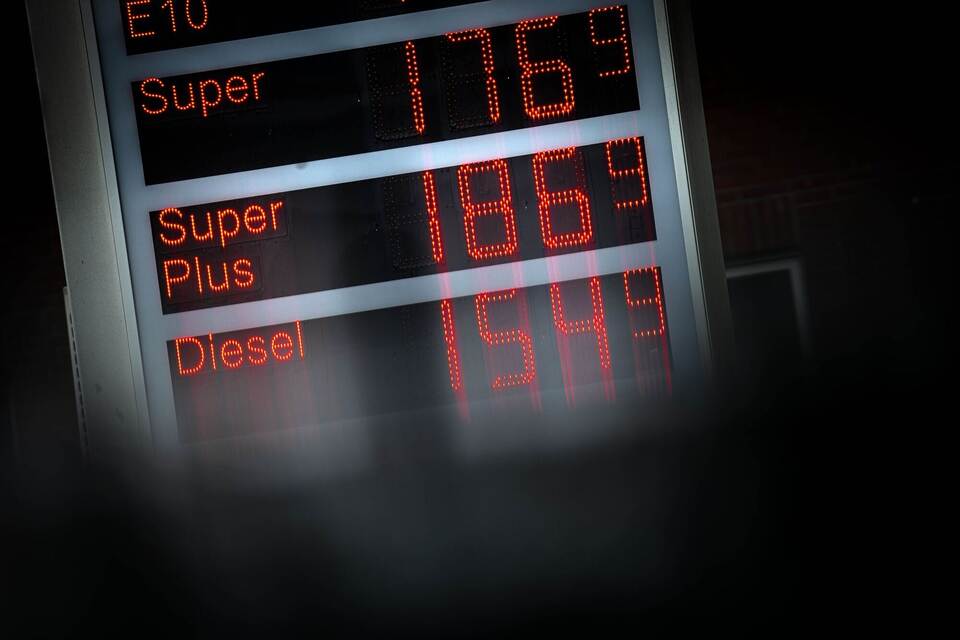 Inflation - Kraftstoffpreise