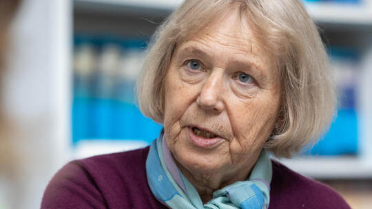 Redaktionsgespräch Friedensforscherin Birckenbach