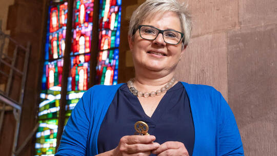 Geht gern neue Wege: Schloßkirchenpfarrerin Heike Reisner-Baral. Archivfoto: Moritz