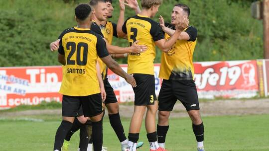 Auch im Topspiel gegen Heddesheim wollen die GU- Spieler wieder jubeln. Foto: Ripberger