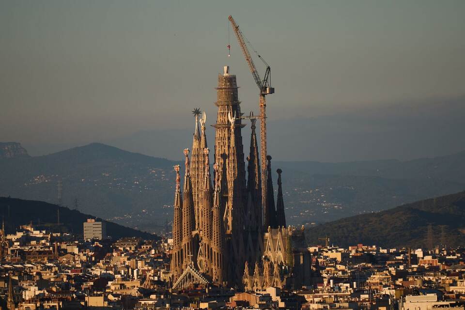 Die Sagrada Família hat den höchsten Kirchturm der Welt Die Sagrada Família hat den höchsten Kirchturm der Welt