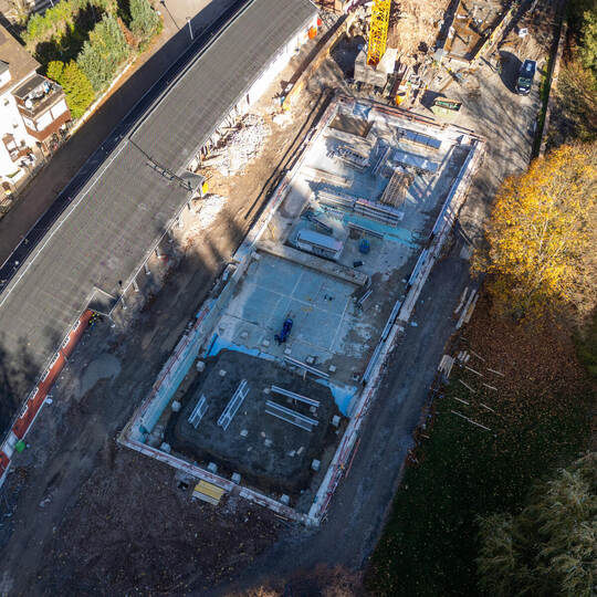 Baustellen Reportage Nagoldfreibad Dillweißenstein