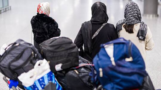 Flughafen Hannover - Ankunft Afghanen mit Aufnahmezusage Flughafen Hannover - Ankunft Afghanen mit Aufnahmezusage