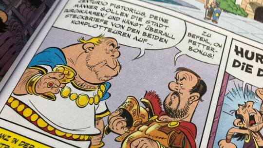 «Asterix in Lusitanien» - Zenturio Pistorius «Asterix in Lusitanien» - Zenturio Pistorius