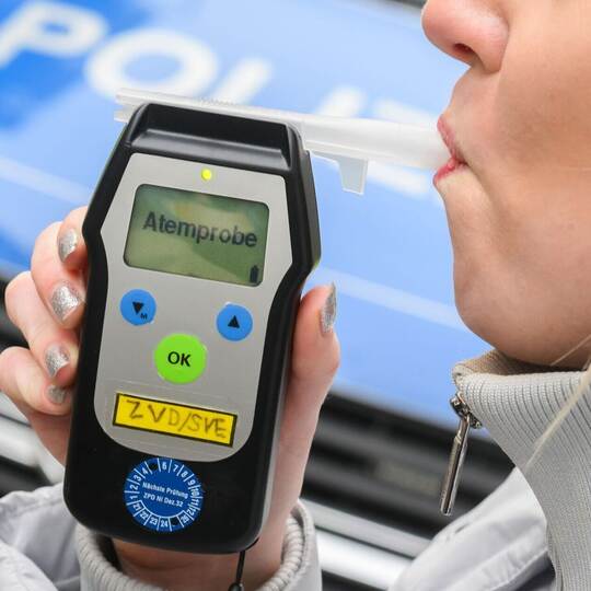 Atemalkoholtest - Symbolbild