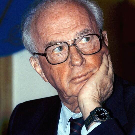 Friedensnobelpreisträger Yitzhak Rabin
