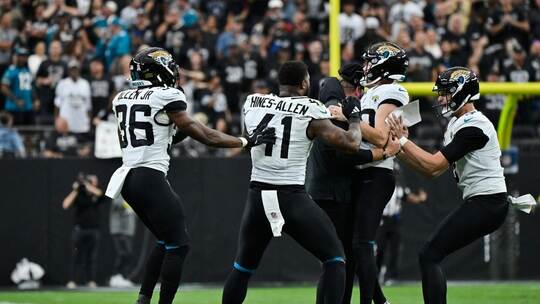 Las Vegas Raiders - Jacksonville Jaguars Las Vegas Raiders - Jacksonville Jaguars