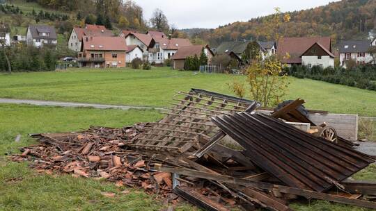 Sturmtief "Joshua" - Baden-Württemberg
