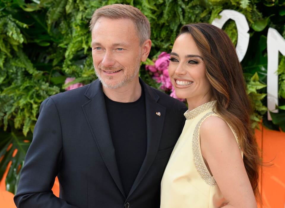 Christian Lindner und Franca Lehfeldt