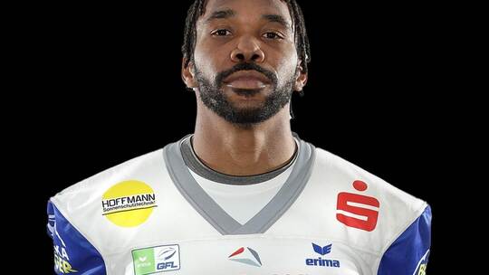 Jeremy Conley, einer der Top-Tackler der GFL, verstärkt in der neuen Saison die Wildldogs. Foto: Matthias Käser